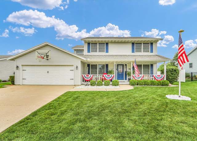 Property at 705 Northridge Dr, Mahomet, IL 61853, 4 beds, 2.5 baths