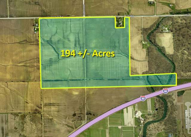 Property at 194 acres W Holt Rd, Minooka, IL 60447