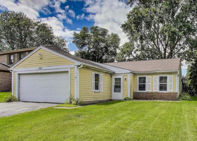 Property at 654 Middleton Dr, Roselle, IL 60172, 3 beds, 1 bath