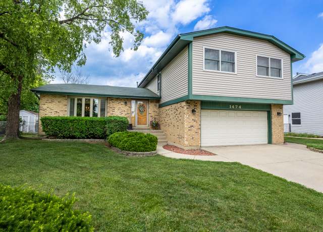 Property at 1474 Haar Ln, Elk Grove Village, IL 60007, 5 beds, 3.5 baths