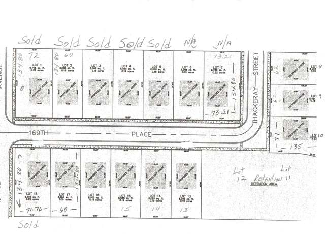 Property at 16352 169 Lot #9 Pl, Oak Forest, IL 60452