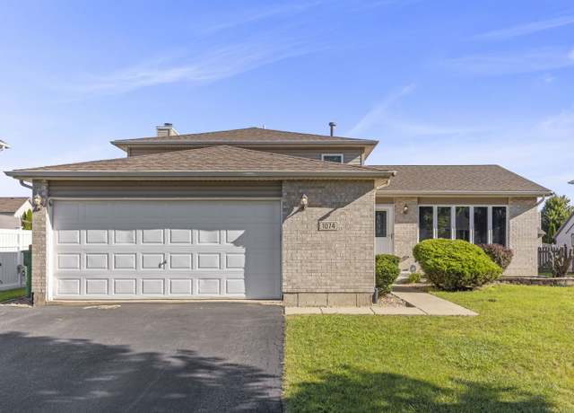 Property at 1074 Monterey Dr, Romeoville, IL 60446, 4 beds, 2 baths