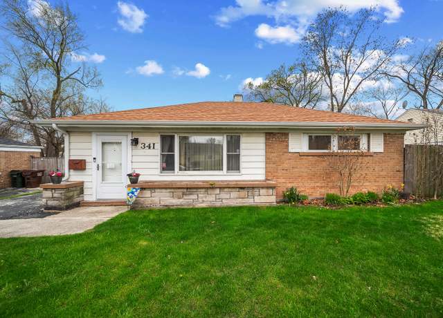 Property at 341 Marquette St, Park Forest, IL 60466, 2 beds, 1 bath