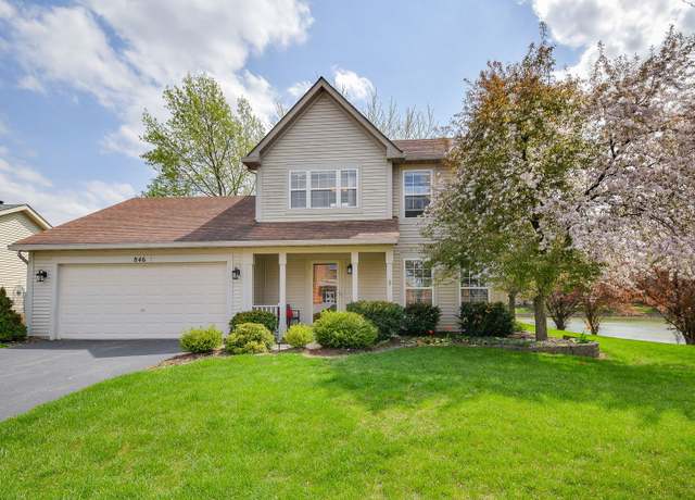 Property at 846 Meadowridge Dr, Aurora, IL 60504, 3 beds, 2.5 baths