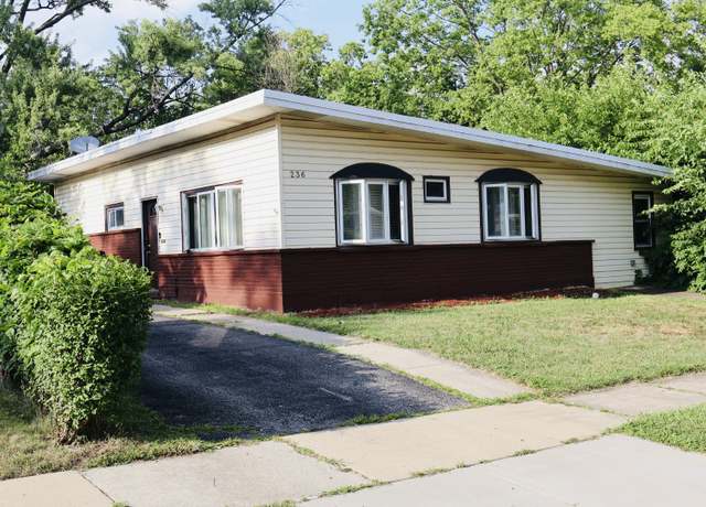Property at 236 Tampa St, Park Forest, IL 60466, 3 beds, 1 bath