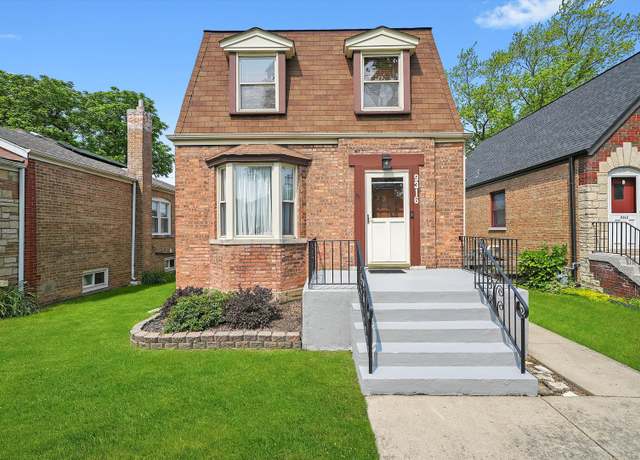 Property at 9316 S Utica Ave, Evergreen Park, IL 60805, 3 beds, 2 baths