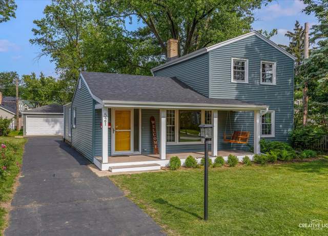Property at 521 S Blanchard St, Wheaton, IL 60187, 4 beds, 1.5 baths