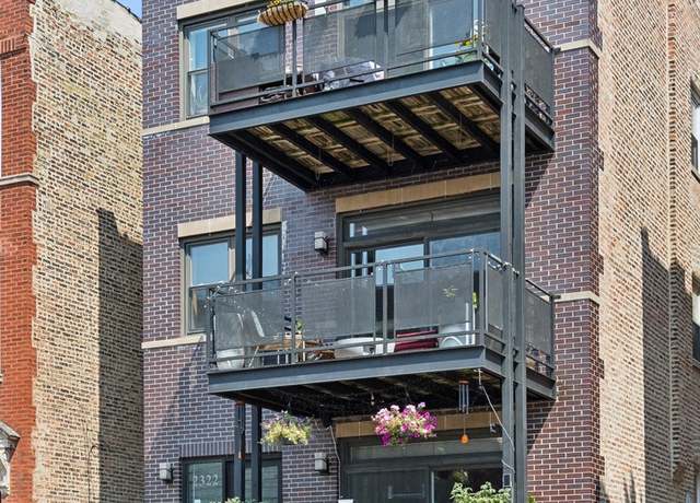 Property at 2322 W Augusta Blvd Unit 3B, Chicago, IL 60622, 2 beds, 1 bath
