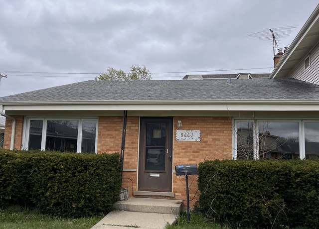 Property at 8661 N National Ave, Niles, IL 60714, 3 beds, 2 baths
