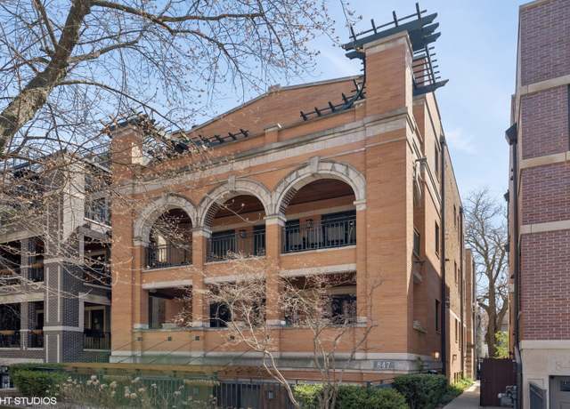 Property at 847 W Bradley Pl Unit 2R, Chicago, IL 60613, 1 bed, 1 bath