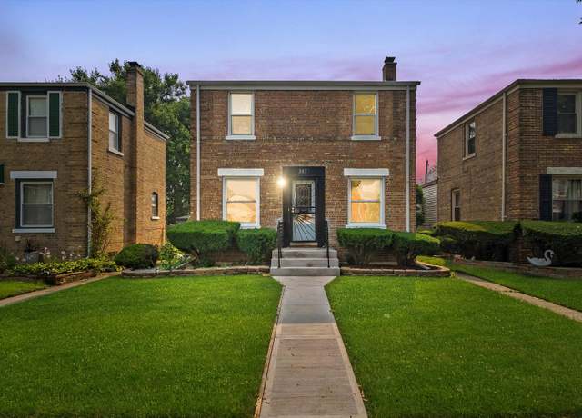Property at 307 Geneva Ave, Bellwood, IL 60104, 2 beds, 1 bath