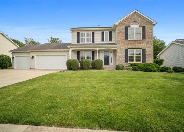 Property at 3217 Eagle Crest Rd, Bloomington, IL 61704, 4 beds, 3 baths