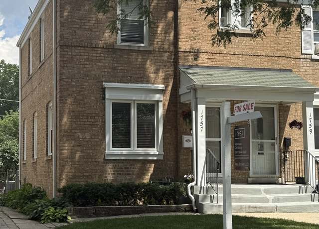 Property at 1757 Linden St, Des Plaines, IL 60018, 2 beds, 1 bath