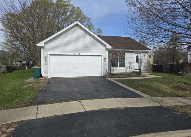 Property at 21752 Ives Ct, Plainfield, IL 60544, 3 beds, 1 bath