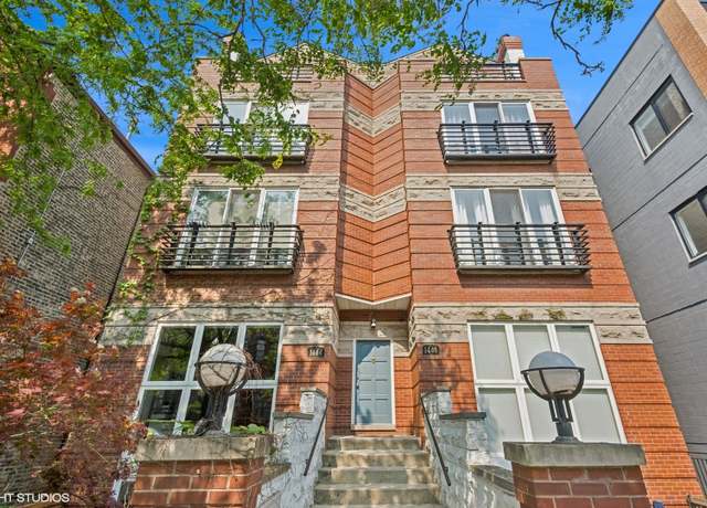 Property at 1444 N Bosworth Ave Unit 3S, Chicago, IL 60642, 3 beds, 2 baths