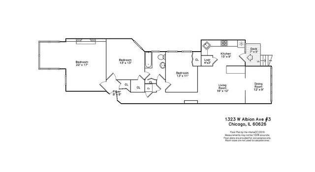 Photo of 1322 W Albion Ave #3, Chicago, IL 60626