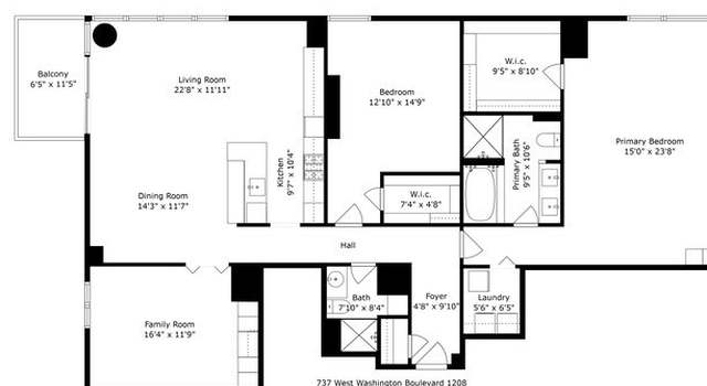 Photo of 737 W Washington Blvd #1208, Chicago, IL 60661