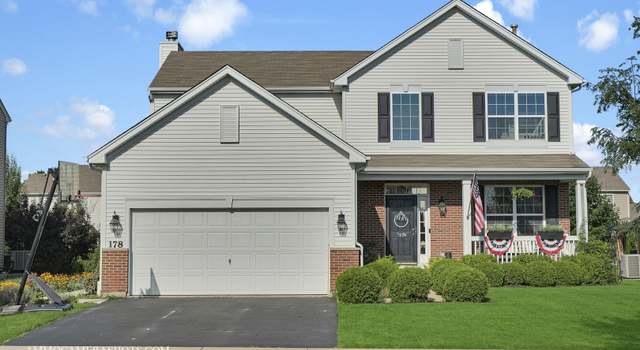 Property at 178 Easton Dr, Gilberts, IL 60136, 4 beds, 2.5 baths