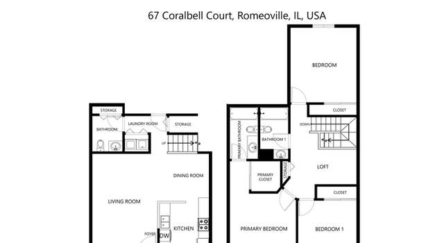 Photo of 67 Coralbell Ct, Romeoville, IL 60446