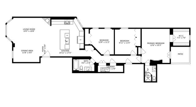 Photo of 3719 N Pine Grove Ave Unit 2N, Chicago, IL 60613