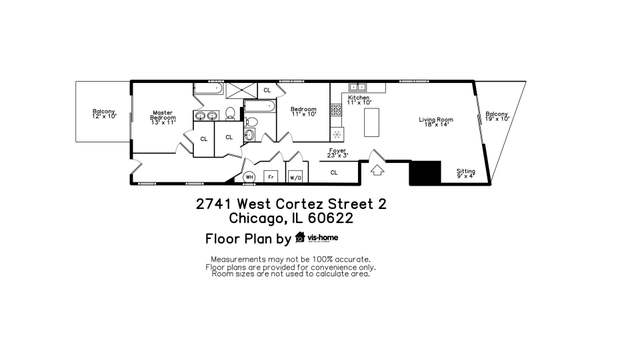 Photo of 2741 W Cortez St #2, Chicago, IL 60622