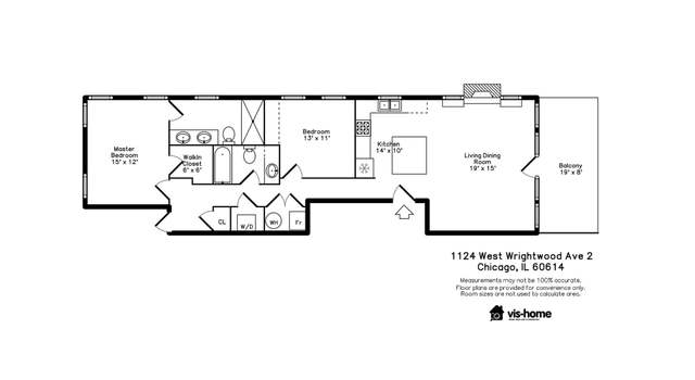 Photo of 1124 W Wrightwood Ave Unit 2E, Chicago, IL 60614