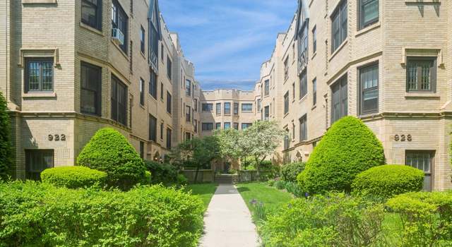 Property at 922 Judson Ave Unit B, Evanston, IL 60202, 2 beds, 1 bath