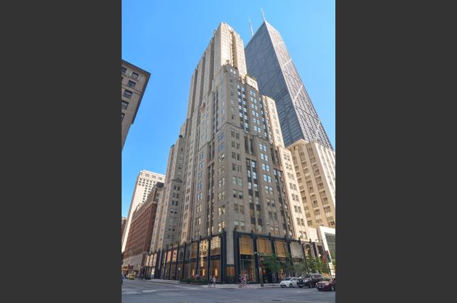 Nuveen Real Estate lists Palmolive building retail for sale