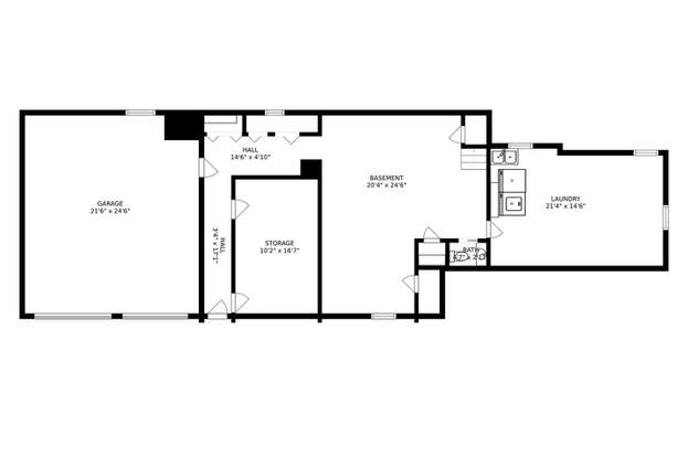 A Floorplan Of Marion And Frederick S Home