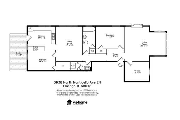 3938 N Monticello Ave Unit 2n Chicago Il 60618 Mls 10278894