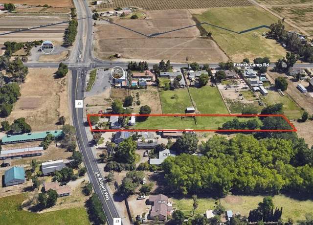 Property at 9688 S Airport Way, Manteca, CA 95336, 3 beds, 1 bath