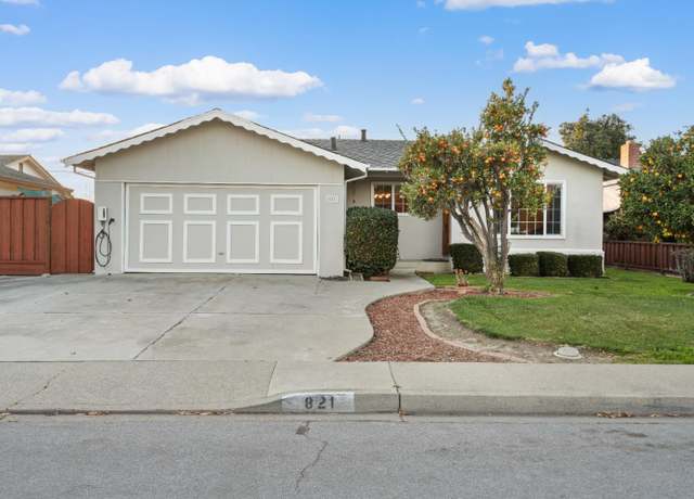 Property at 821 Penitencia St, Milpitas, CA 95035, 4 beds, 2 baths