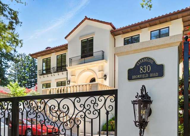 Property at 830 Bromfield Rd, San Mateo, CA 94402, 4 beds, 5 baths