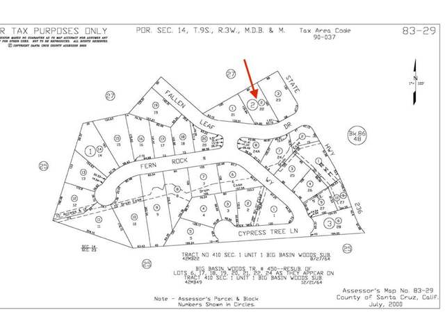 Property at 0 Fallen Leaf Dr, Boulder Creek, CA 95006