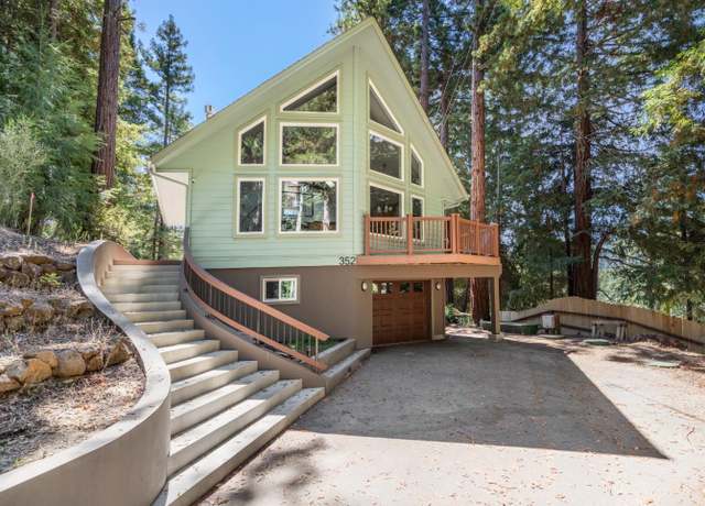 Property at 352 Manzanita Ave, Boulder Creek, CA 95006, 3 beds, 2 baths