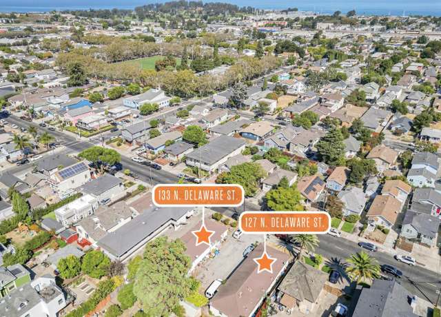 Property at 127 & 133 N Delaware St, San Mateo, CA 94401, 8 beds, 4 baths