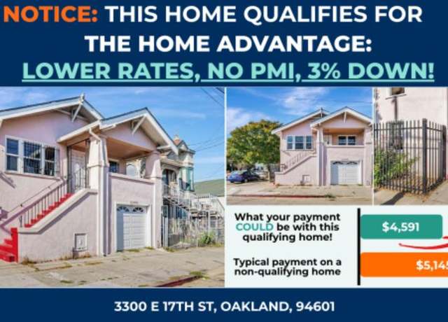 Property at 3300 E 17th St, Oakland, CA 94601, 4 beds, 2 baths