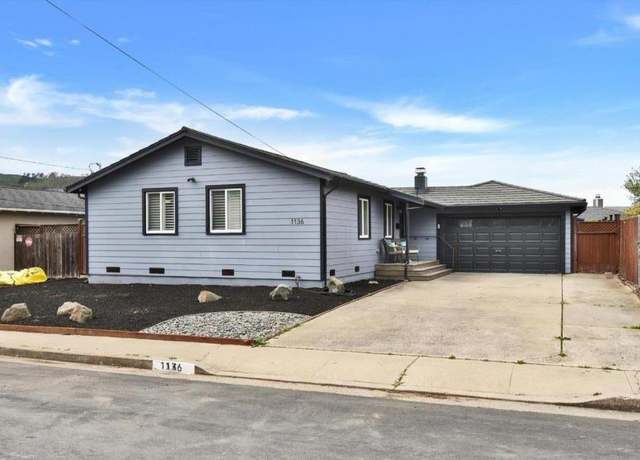 Property at 1136 Escalero Ave, Pacifica, CA 94044, 3 beds, 1 bath