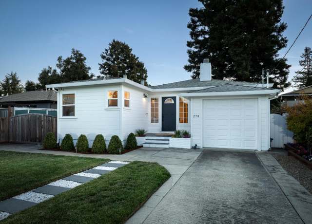 Property at 274 Roble Ave, Redwood City, CA 94061, 2 beds, 1 bath