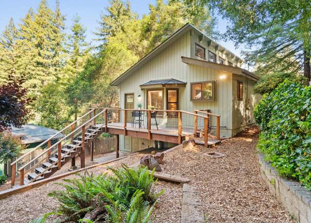 Property at 606 Madrona Rd, Boulder Creek, CA 95006, 2 beds, 1 bath