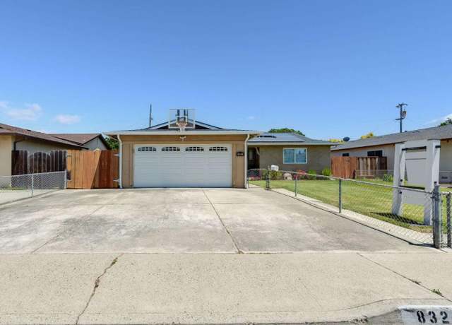 Property at 832 Penitencia St, Milpitas, CA 95035, 3 beds, 1.5 baths
