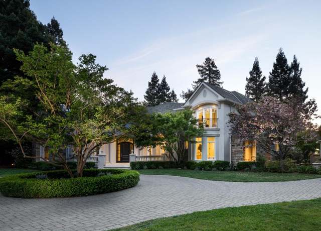 Property at 68 Almendral Ave, Atherton, CA 94027, 5 beds, 6.5 baths