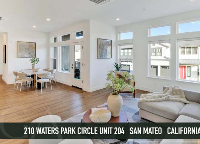 Property at 210 Waters Park Cir #204, San Mateo, CA 94403, 3 beds, 2 baths