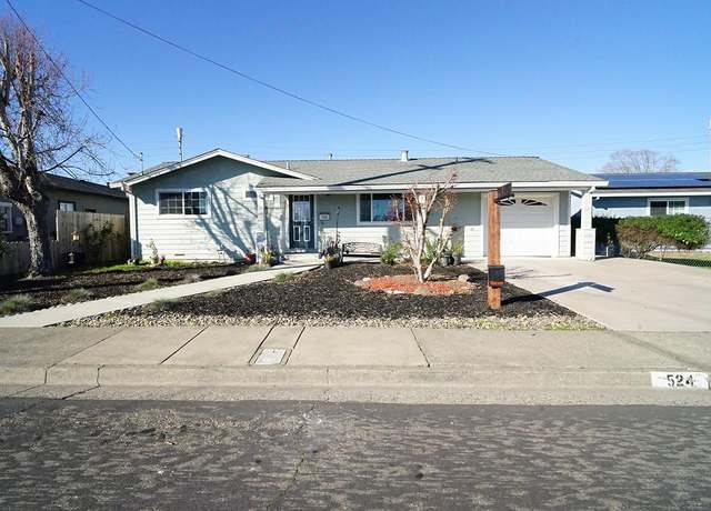 Property at 524 Baron Dr, Rohnert Park, CA 94928, 3 beds, 1 bath