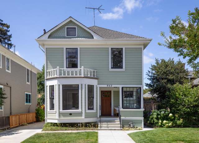 Property at 942 Ramona St, Palo Alto, CA 94301, 3 beds, 3 baths