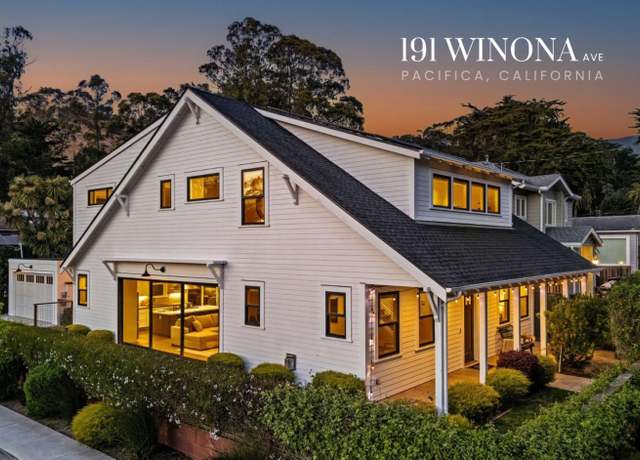 Property at 191 Winona Ave, Pacifica, CA 94044, 4 beds, 3 baths