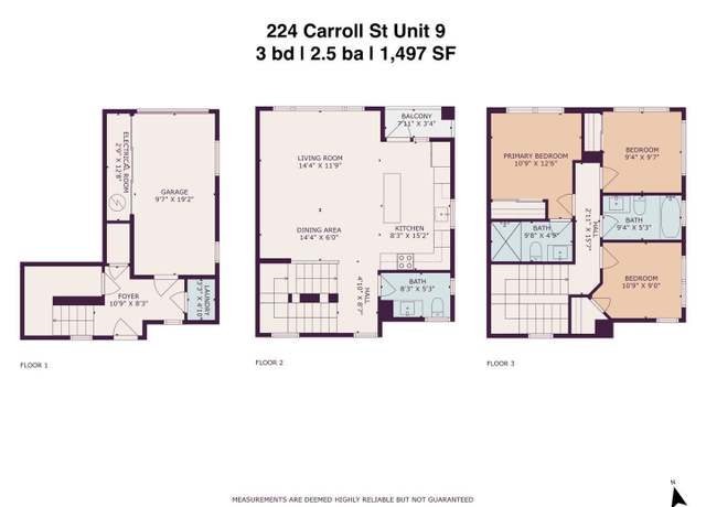 Property at 224 Carroll St #9, Sunnyvale, CA 94086, 3 beds, 2.5 baths