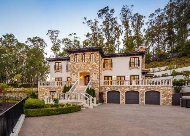 Property at 414 Pinehill Rd, Hillsborough, CA 94010, 5 beds, 5 baths