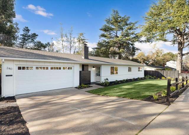 Property at 240 Garden Hill Dr, Los Gatos, CA 95032, 3 beds, 2 baths