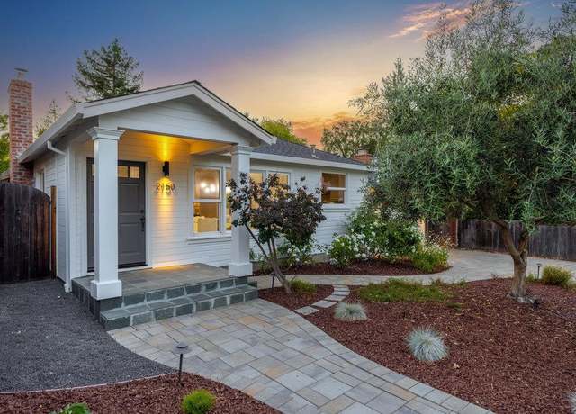 Property at 2150 Valparaiso Ave, Menlo Park, CA 94025, 3 beds, 2 baths